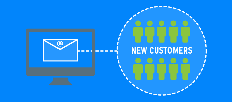 Email marketing to acquire new customers